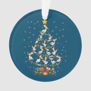 Ornamento Pelican Lover Xmas Gift Matando o Natal Pelicano