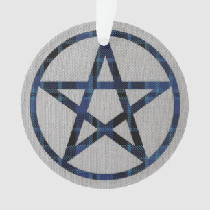 Ornamento Pentacle do Tartan dos cleros