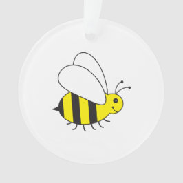 Ornamento Pequenos ocupados Bumble a abelha