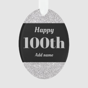 Ornamento personalizado bonito de presente de aniv