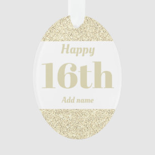 Ornamento personalizado Bonito de presente de aniv