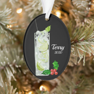 Ornamento Personalizado do Cocktail Mint Mojito
