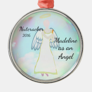 Ornamento personalizado do Nutcracker - anjo