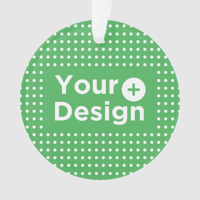 Ornamento Personalizado - EditorDeLinhas (Frente)