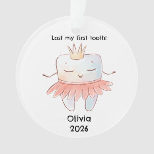 Ornamento Personalizado Perdeu Meu Primeiro Natal Do Dente