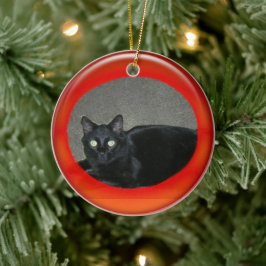 Ornamento - Personalizar bola vermelha