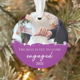 Ornamento Personalizar Envolvido 2025 - O Melhor Ainda Está