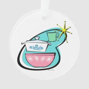 Ornamento Personalizável de Design de Cookware At