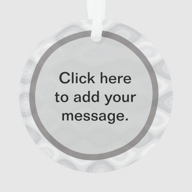 Ornamento Personalize-o! (Verso)