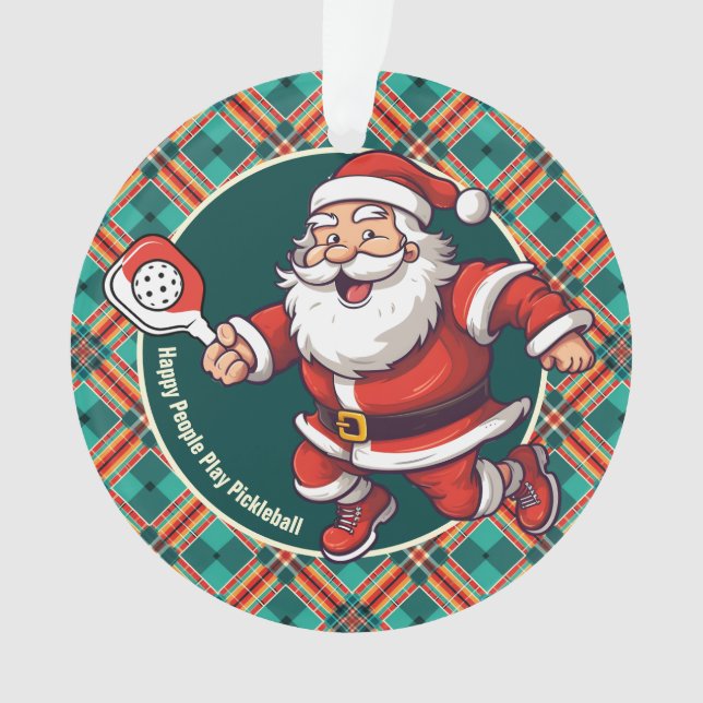 Ornamento Piceball 🎅 Natal personalizável (Frente)
