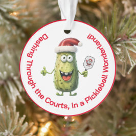 Ornamento 🎄 Pickle 🎄 Árvore de Natal