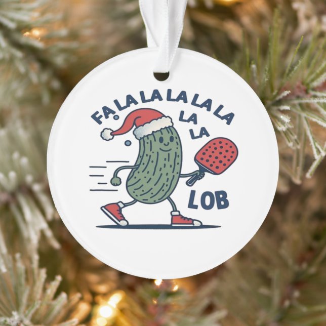 Ornamento Pickleball Natal (Árvore)