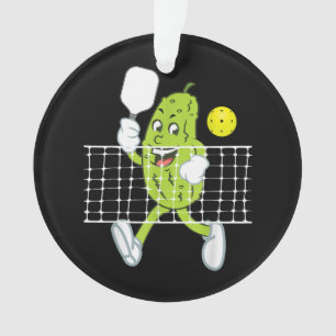 Ornamento Pickleball - Pickleball Engraçado