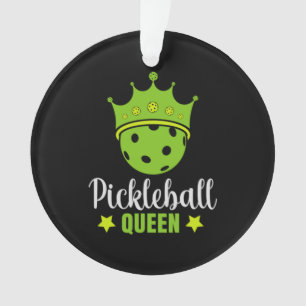 Ornamento Pickleball Queen Funny Pickle Queen