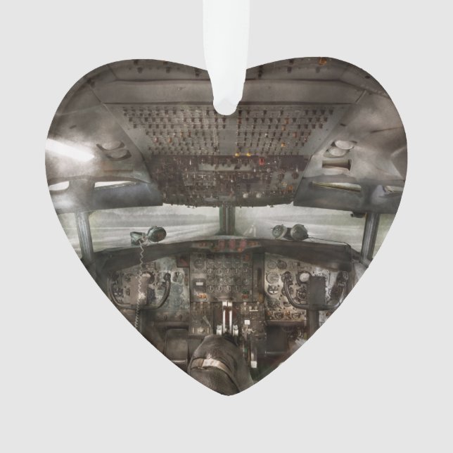 Ornamento Piloto - Cockpit - Precisamos de um piloto ou dois (Frente)