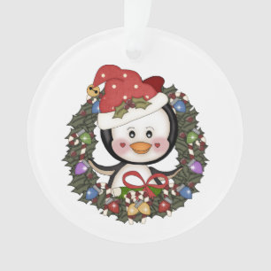 Ornamento Pinguim do Natal