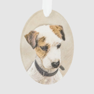 Ornamento Pintura de Parson Jack Russell Terrier - Arte Cani