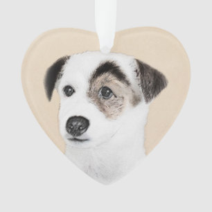 Ornamento Pintura de Parson Jack Russell Terrier - Arte Cani