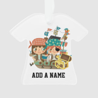 Ornamento Piratas com tesouro