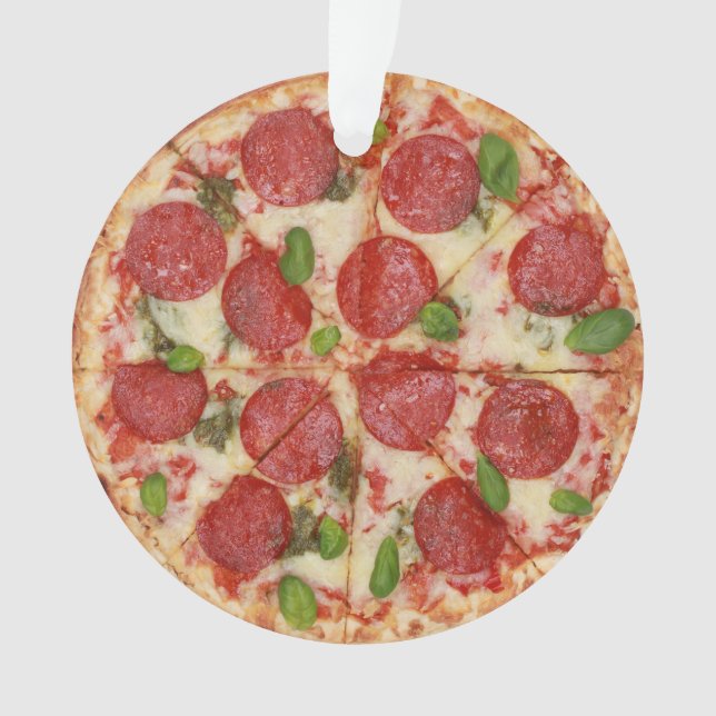 Ornamento Pizza 1 Ornament - SRF (Frente)