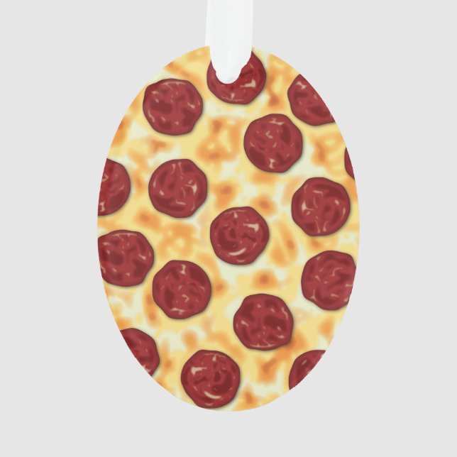 Ornamento Pizza Pepperoni (Verso)