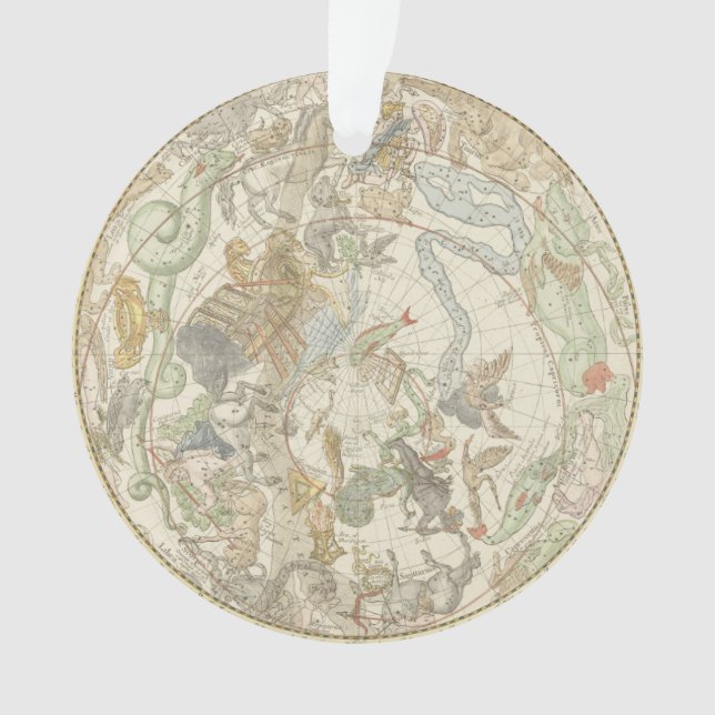 Ornamento Planisphaerii Coelestis Hemisphaerium (Frente)
