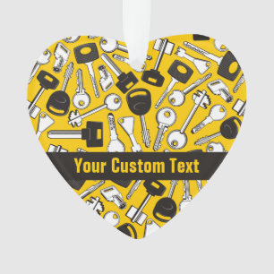 Ornamento Plano de Fundo do Conjunto de Chaves