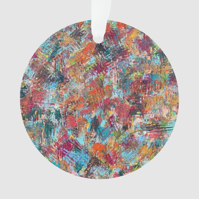 Ornamento Plum Crazy Arylic Ornament (Frente)