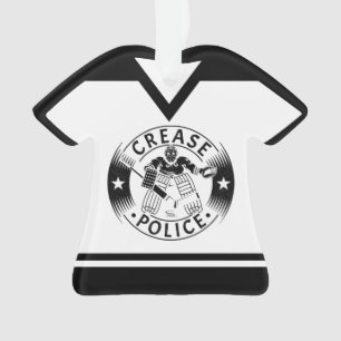 Ornamento Polícia de Chockey Goalie Crease
