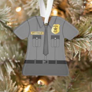 Ornamento Policial Personalizado