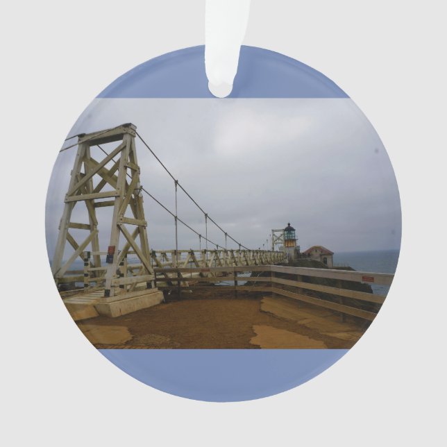 Ornamento Ponto Bonita Lighthouse #2-2 Ornament (Frente)