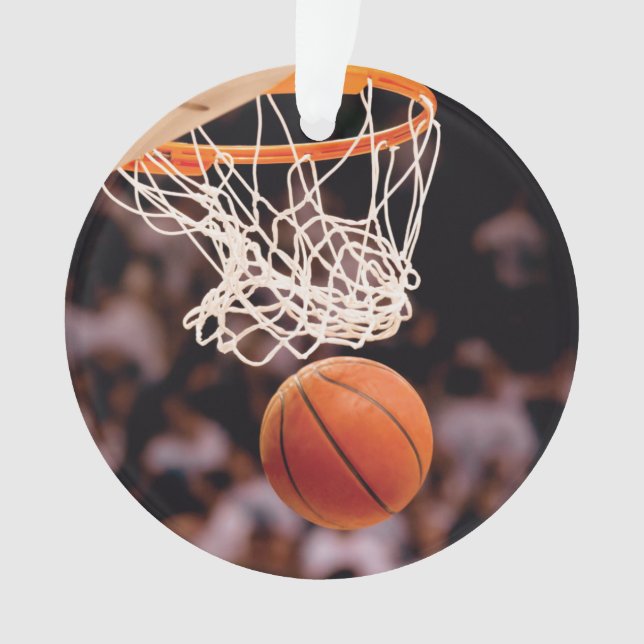 Ornamento Pontuação de Basquete (Frente)