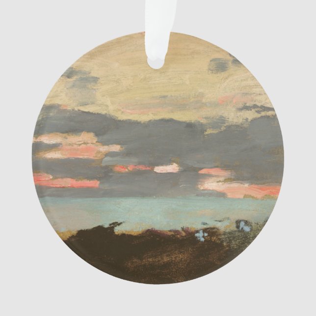 Ornamento Por do sol, baía de Saco (Frente)