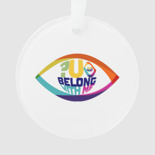 Ornamento Por que você não vê você pertencer a mim?