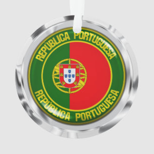 Ornamento Portugal Round Emblem