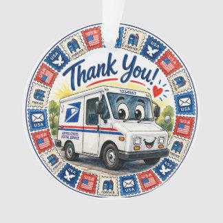 Ornamento Postal Workers Appreciation 