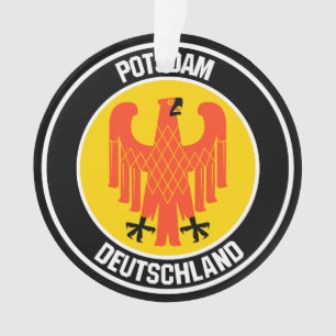 Ornamento Potsdam Round Emblem