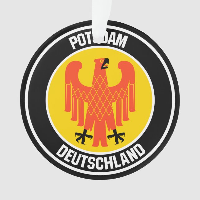 Ornamento Potsdam Round Emblem (Frente)