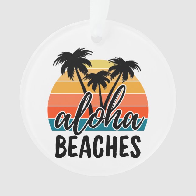 Ornamento PRAIAS Aloha (Frente)