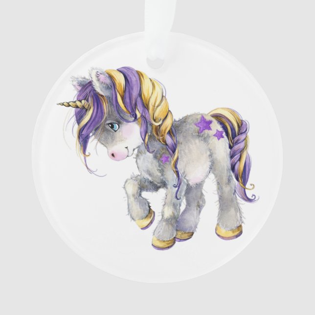 Ornamento Precioso Unicorn (Frente)