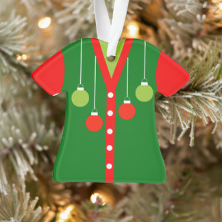 Ornamento Prêmio Suéter de Natal Feio