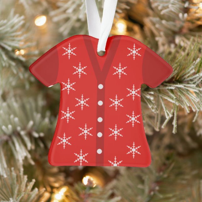Ornamento Prêmio Suéter de Natal Feio (Árvore)