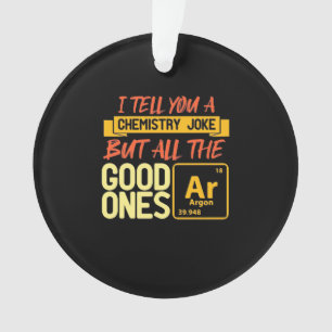 Ornamento Presente de aniversário   Digo-Te Uma Química