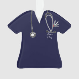 Ornamento Presente de Enfermeiro Personalizado