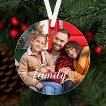 Presente de Foto de Roteiro de Família Moderna Tex