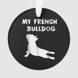 Ornamento Presente no cão Meu Buldogue Francês