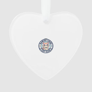 Ornamento Presente para Mãe de Gato Kawaii Chibi - Kawaii Ch