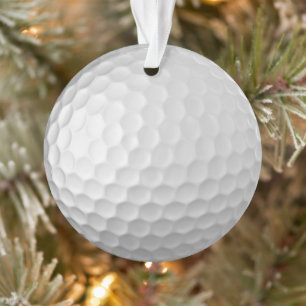 Ornamento Presentes de Bolas de Golfe da Série Signature