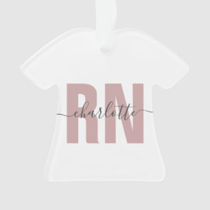 Ornamento Presentes de Graduação de Enfermeiros Registrado