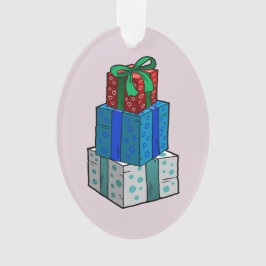 Ornamento Presentes de Natal